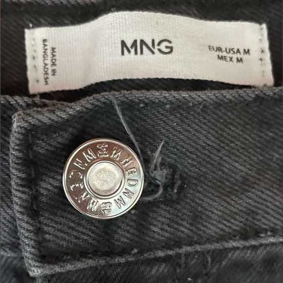 Mango Charcoal Denim Skirt - Picture 3 of 3